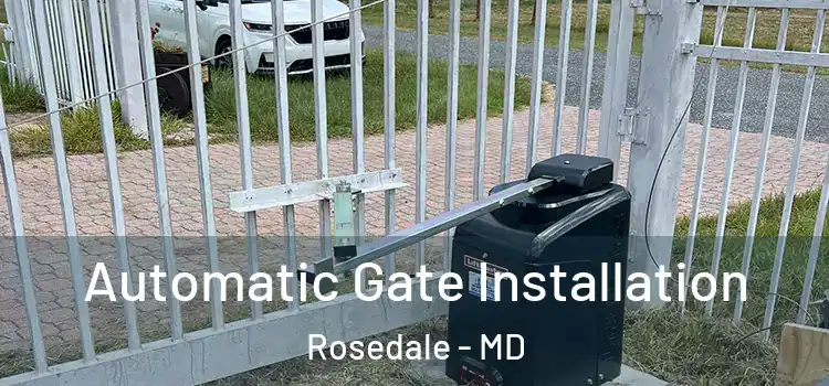  Automatic Gate Installation Rosedale - MD