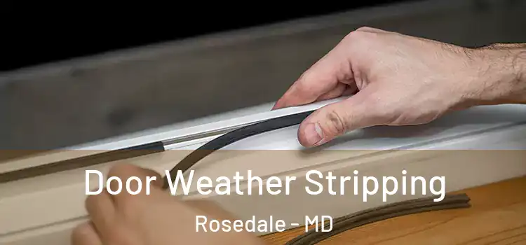 Door Weather Stripping Rosedale - MD