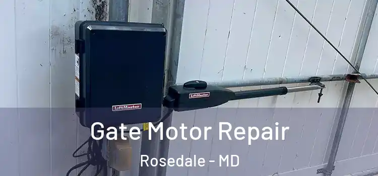Gate Motor Repair Rosedale - MD