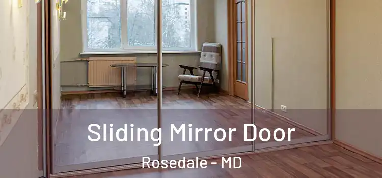  Sliding Mirror Door Rosedale - MD