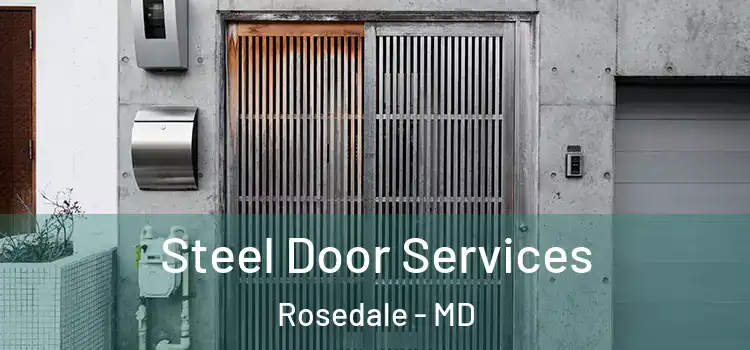 Steel Door Services Rosedale - MD